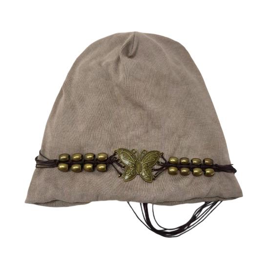 Женская вязаная шапка Зимняя мягкая теплая шапка-бини с кисточкой Женская эластичная шапка-бини