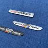 3D Metal Car Sticker Mugen Logo Fender Rear Trunk emblem Badge Sticker for MUGEN POWER Fit Civic Type R Accessories