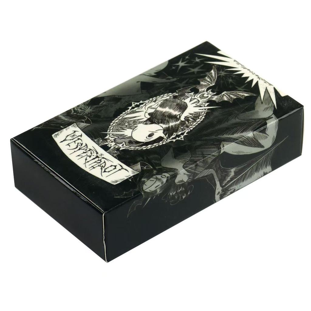 Колода Таро «Веспер» 10,3*6 см : Потрясающее черно-белое искусство с оригинальным карандашным рисунком, 78 шт. карточек