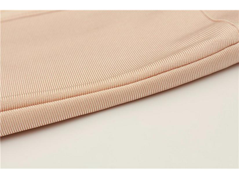 Шикарная юбка-бандаж средней длины: Элегантная высокая посадка, эластичный дизайн, облегающий бедра