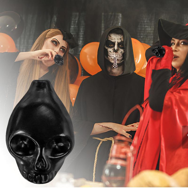 Жуткий ацтекский свисток смерти Громовые отголоски древних воинов Интенсивный человеческий крик Свисток для вечеринки на Хэллоуин