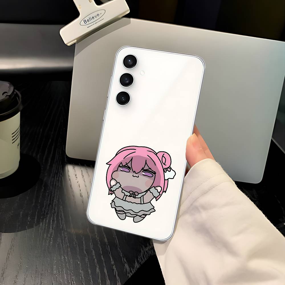 Cute D-doro Nikke Doro Phone Case For Samsung Galaxy S21 S22 S23 S24 S25ULTRA FE Ultra Plus5G A52S Transparent Cover