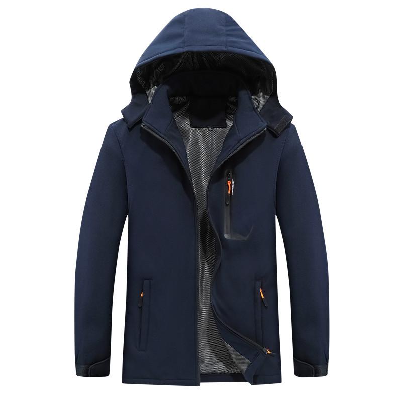 Осенне-зимняя куртка для занятий спортом на открытом воздухе, альпинизма, мужская водонепроницаемая дышащая куртка, мужская куртка с капюшоном