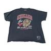Футболка Chicago Bulls XL Черная Mitchell & Ness Кольца Чемпионов Графическая футболка NBA