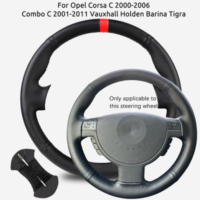 Для Corsa C 2000-2006 Combo C 2001-2011 Vauxhall Holden Barina Tigra Микрофибра Кожа Автомобильный Чехол на Руль