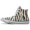 All Star Get Tubed High Top Canvas Sneakers Unisex Sneakers Zebra 166258C