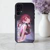 Чехол для телефона H-Houshou M-Marine H-Hololive-E для Samsung Galaxy A73,A72,A71,A70,A53,A52,A51,Другие Мягкая черная крышка