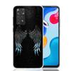 Чехол для телефона с перьями ангельских крыльев для Xiaomi Redmi Note 15 14 13 12S 12 Pro Plus 11S 11E 11 11T 10S 10 Арт Мягкий Чехол с Узором Redmi