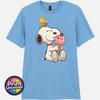 Beagle Ice Cream TShirt Unisex S2XL Cotton Tee Summer Dog Bird Top Gift