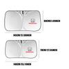 kybn5 Car Window Sunshade Cover Sun Windshield Visor Foldable UV Protection Curtain For Honda Mugen Power Civic Accord Odyssey City