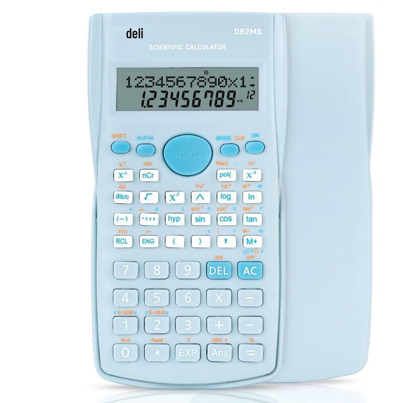 Deli D82MS 240-Функциональный научный калькулятор