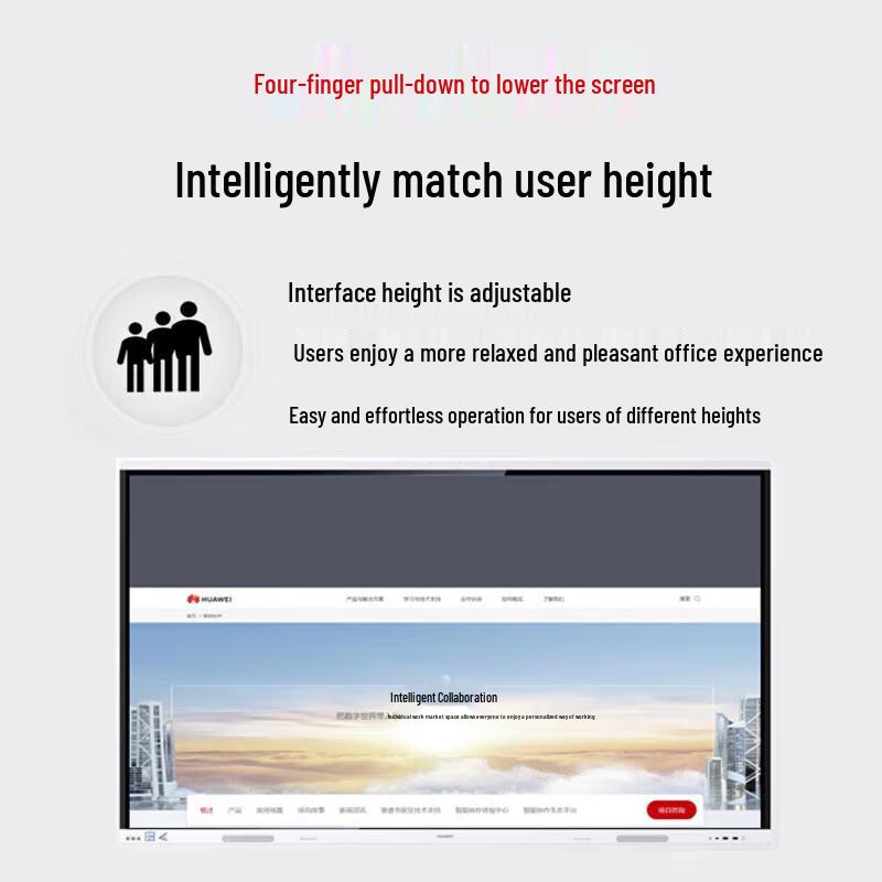 HUAWEI IdeaHub Board3 Pro 65-inch Interactive Whiteboard (CN version)