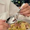 Круглая ложка из нержавеющей стали, сетка, красная, золотистая, для ужина, с длинной ручкой, десертные ложки для перемешивания, кухонные аксессуары, гаджеты