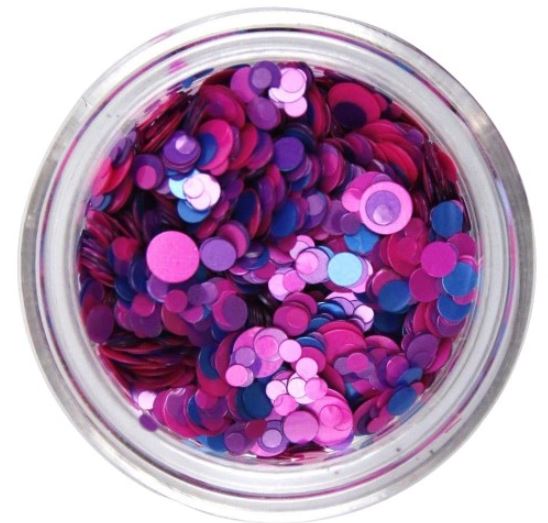 Claresa pyłek confetti 6 pink