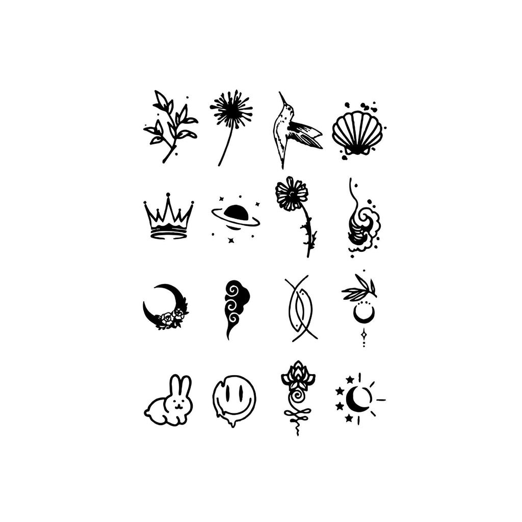 Herbal Juice Finger Tattoos: Cute, Semi-Permanent, Waterproof Designs for Women