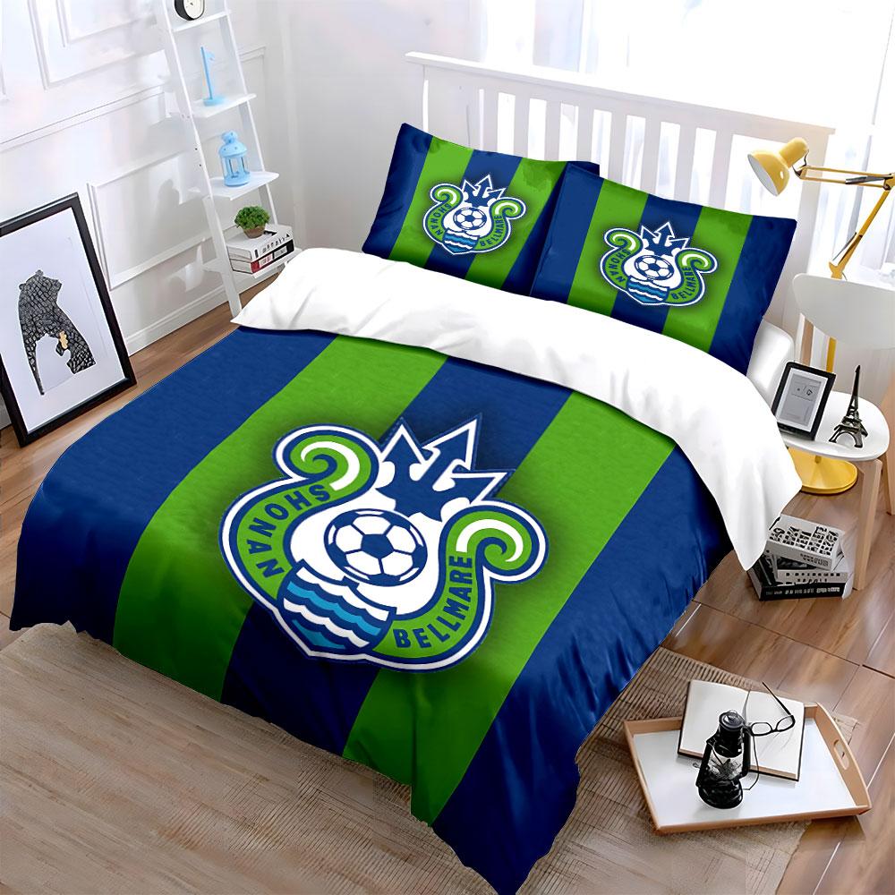 Green & Blue Striped Bedding Set Bedding Duvet Cover Set Duvet Cover Pillowcases (1 * Duvet Cover 2 * Pillowcases, without duvet insert)