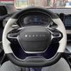 Genuine Leather Suede Steering Wheel Cover for Baojun 530/730 (2017-2021) - Hand-Stitched and Fully Wrapped.