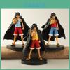 Фигурка Луффи из One Piece ПВХ с черным плащом Аниме Коллекционная игрушка для фанатов