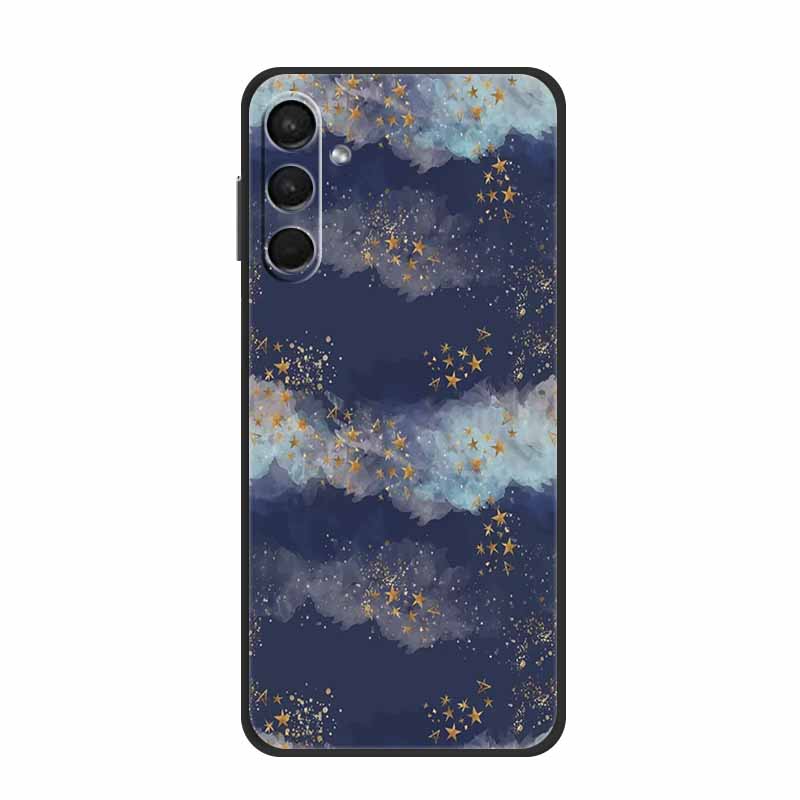 Для Samsung Galaxy M15 F15 5G Чехол Мраморный ТПУ Силикон Мягкая Задняя Крышка Чехлы для Телефона для SamsungM15 Мика Расписанный Милый Новый Coque