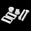 Plastic Bolts Toilet Hinge Screws White Accessories