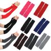Winter Autumn Keep Warm Sleeve Fingerless Gloves Sleeves Elbow Mittens Arm Warmers Long Gloves