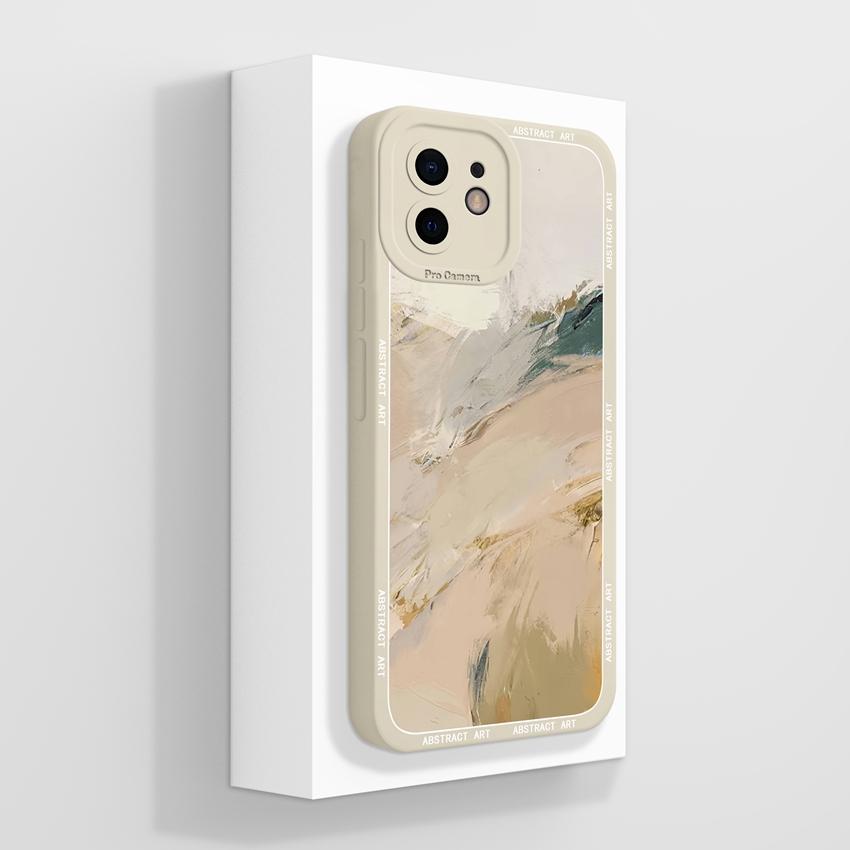 Для iPhone 12 11 XR 6 7 8 Plus Mini Pro Max Чехлы для телефонов Милые плюшевые узоры с кроликами Жидкий силикон Пылезащитная защита Мягкая задняя крышка Для чехла iPhone