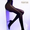 Manyan Glossy 8D Open Crotch Pantyhose Stockings