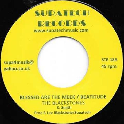 7-дюймовая пластинка BLACKSTONES / LENNY BANTON, BLACKST - Blessed Are The Meek/Beatitude / I STR18 Supatech UK 2015 UK Регги, Ска и Даб
