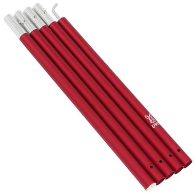 DOD Big Tarp Pole 250 см алюминиевая сумка для хранения толщина 28 мм [черный/красный] XP5-507R