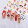 Spring Festival Chinese Dragon Nail Decals Manicure Ornaments Dragon Nail Art Decorations  Lady