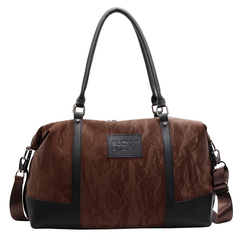 Сумка для ручной клади, женская дорожная сумка на короткие расстояния, большая вместимость, сумка для фитнеса через плечо, сумка для хранения