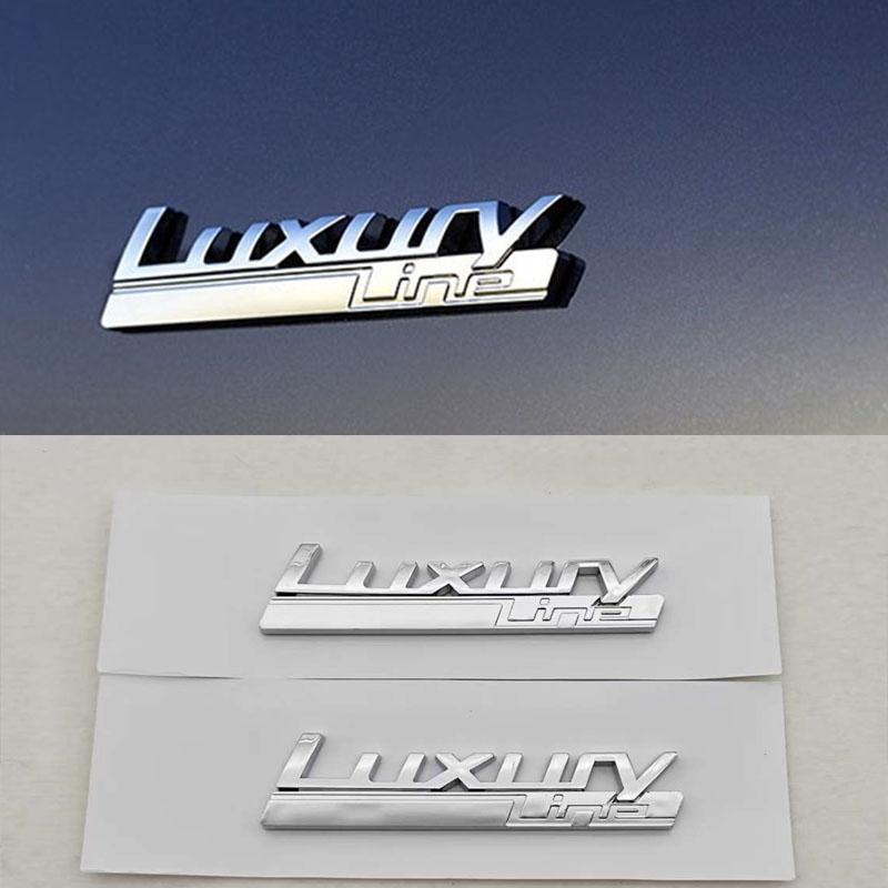 3D ABS Car Styling Logo Luxury Sport Line Badge Sticker Fender Side For 320i 330i 320d 530i 530d 730i 740i 730d Auto Accessories
