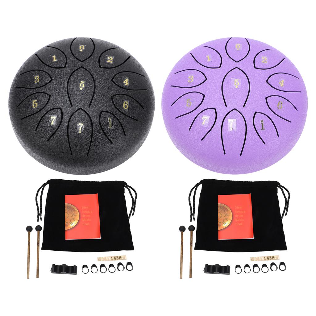 Стальной язычковый барабан 6 дюймов 11 тонов эфирный уличный чакра дождь барабан для наружного сада мини перкуссия 