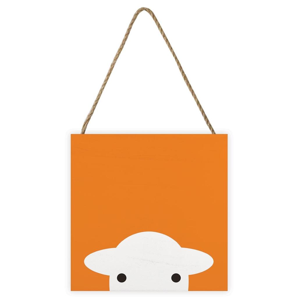 Herdy Orange Peep Plaque