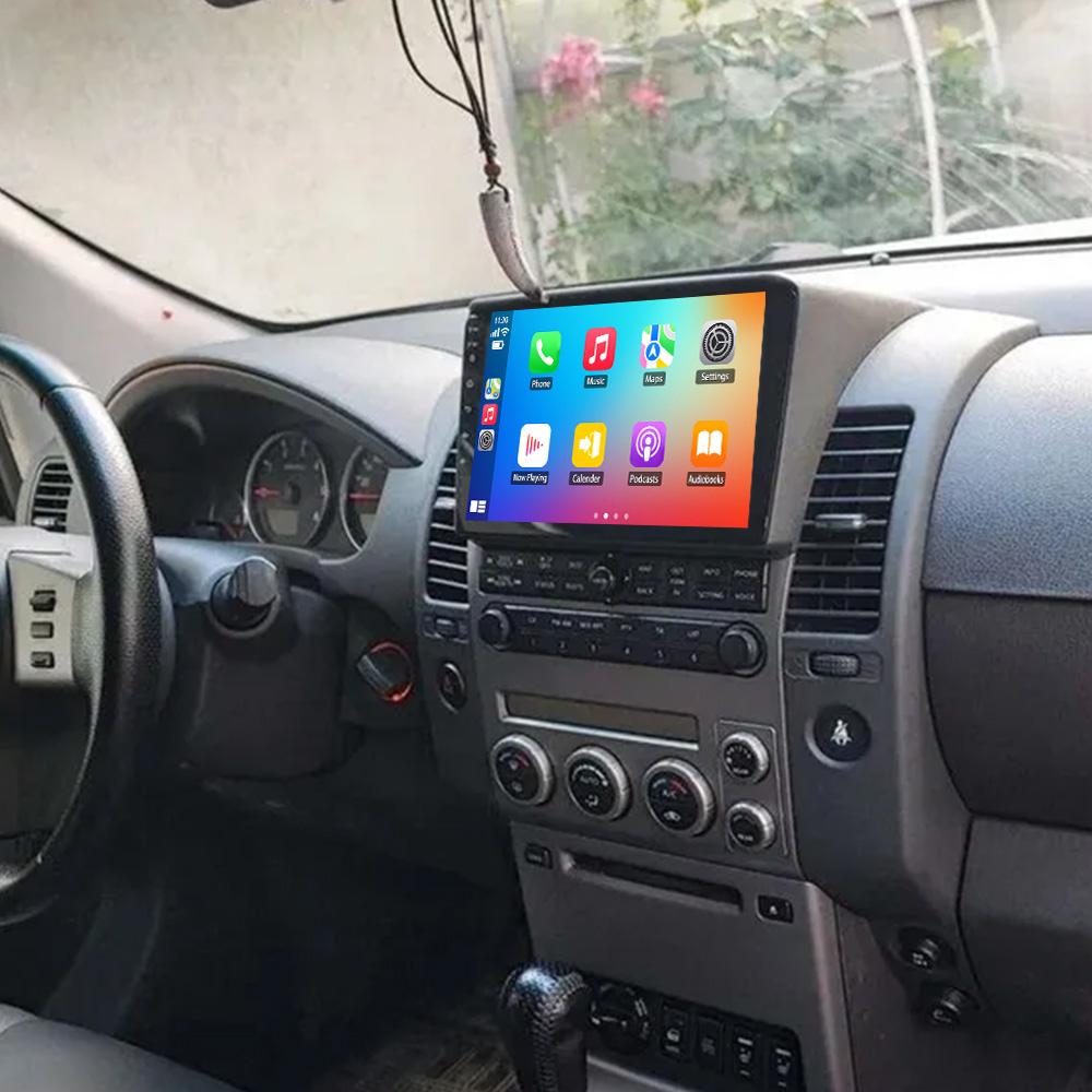 9-дюймовый Android 13 для Nissan Pathfinder R51 2004 - 2014 Автомобильный радиоприемник, стерео, мультимедиа, видео, GPS-навигатор, плеер с QLED-экраном BT 5.0