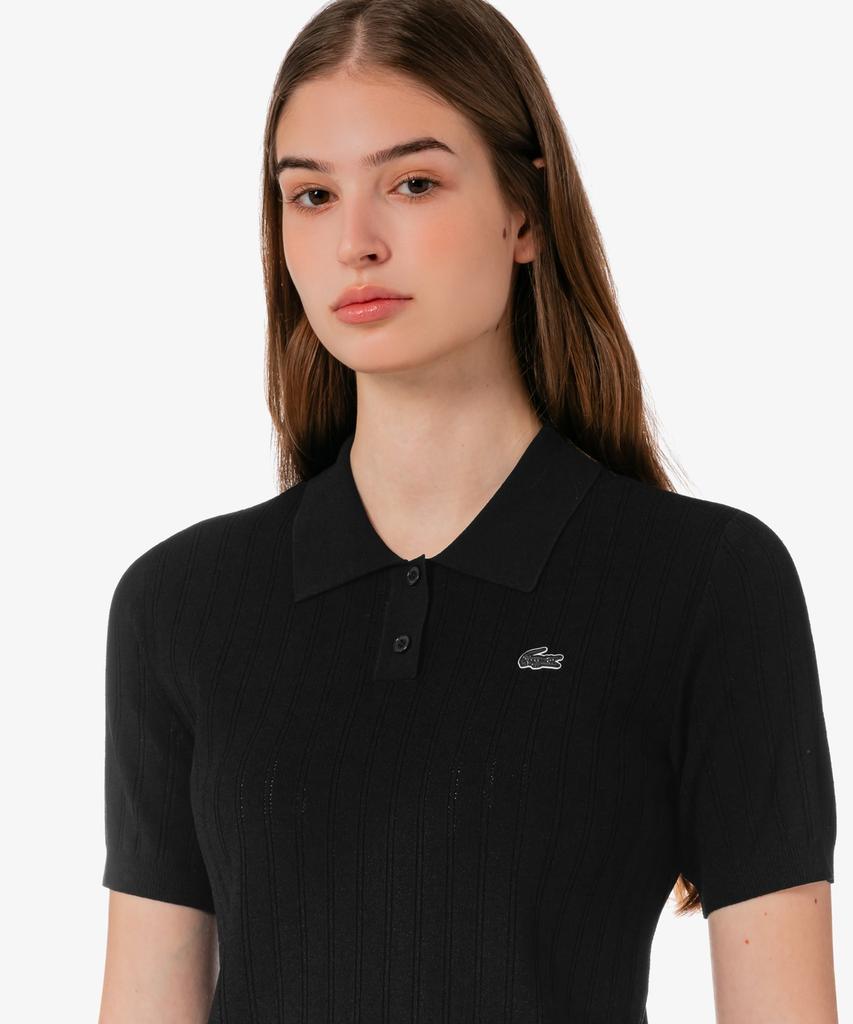 LACOSTE Women'S Golf Scalloped Polo Sweater Af331E-56G 031