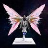 HG 1/144 Mighty Strike Freedom Gundam Wings of Light 3D Effect Figure (Clear) + Action Base