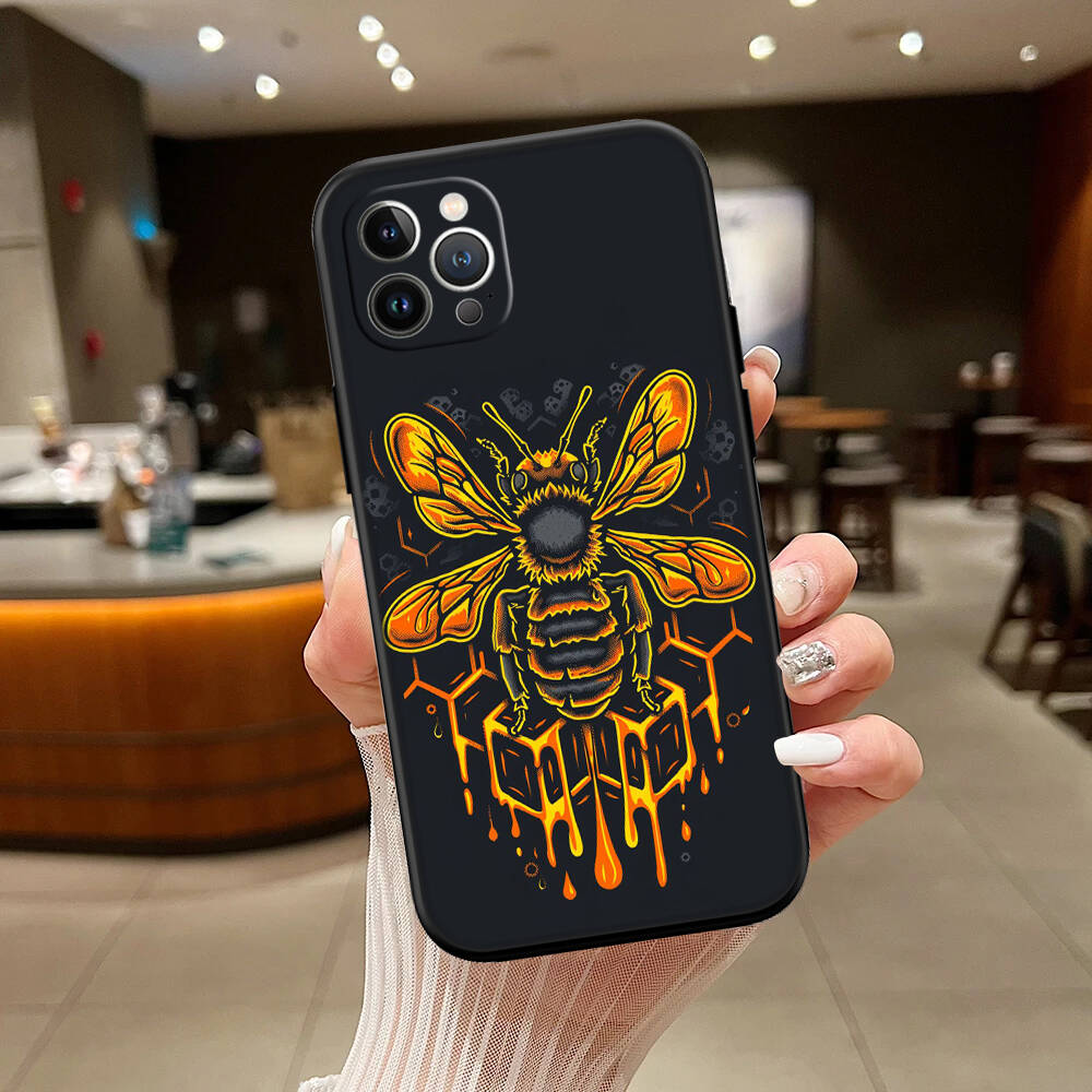 Art Bees Cartoon New Phone Case for Samsung S20 S21 S22 S23 S24 FE Ultra Plus Lite S21S A07 A17 A36 A37 A55 A57 F06 F16 M06 M16 M56