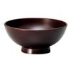 Wooden Mari Bowl Tamuke Made In Japan J-kitchens Bowl, (Medium), (1 Bowl), 12cm, Lacquer-coated, Hand-painted,