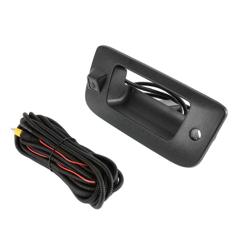 Car Tailgate Door Handle Rear View Wide Angle Camera for Chevrolet Silverado GMC Sierra 2007-2013 OEM 22755304, 22755304SMTH