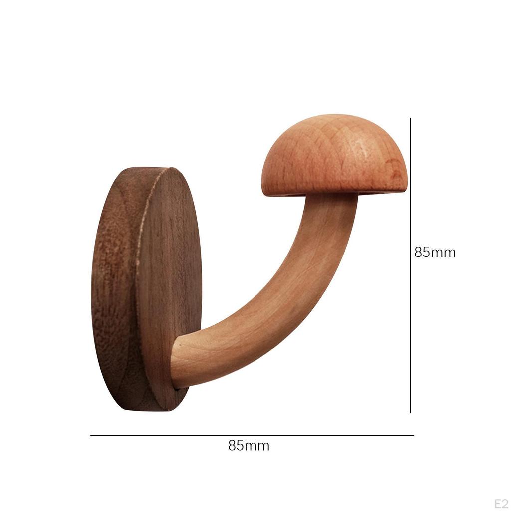 Крючок, Деревянная вешалка для задней двери, Крючок без перфоратора для кухни, двери,