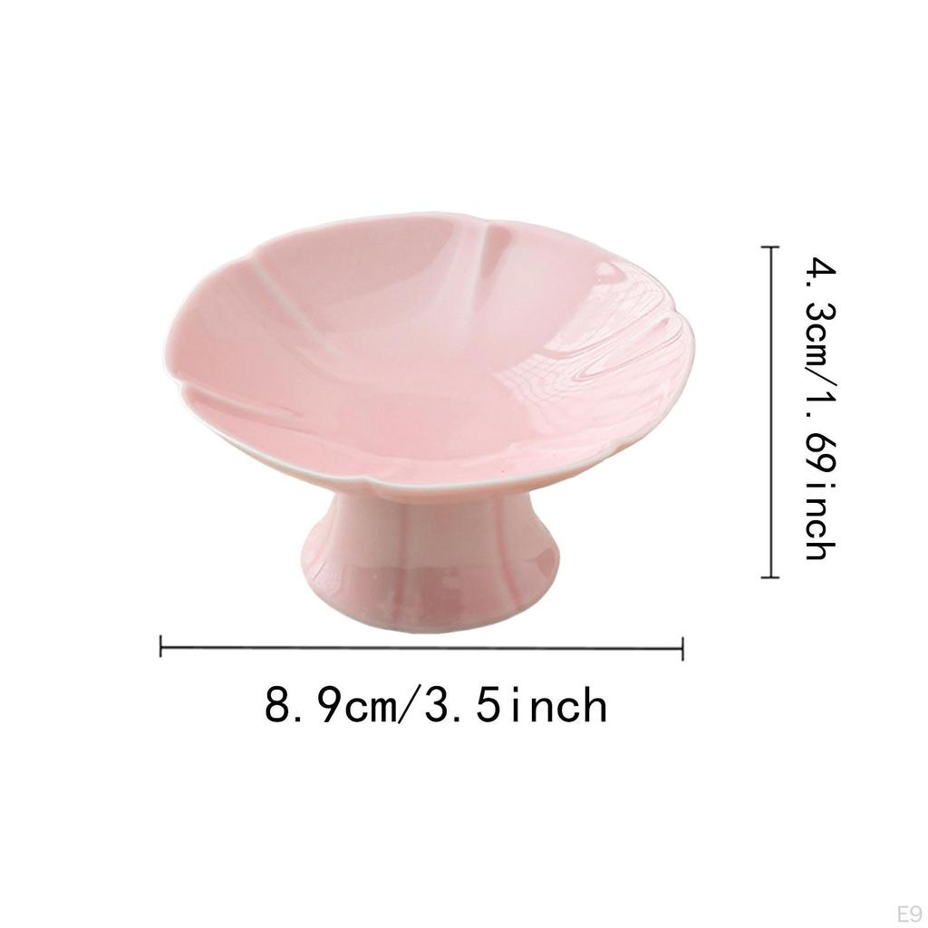 Керамическая подставка для торта, фруктовница, поднос на ножке для десертного стола и вечеринки