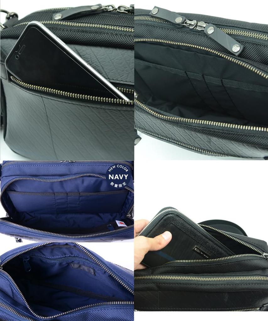 Мини-сумка через плечо SEAL Travel, сумка через плечо, водонепроницаемая дорожная сумка для мотоциклистов, сделано в Японии, мужская PS-099NV