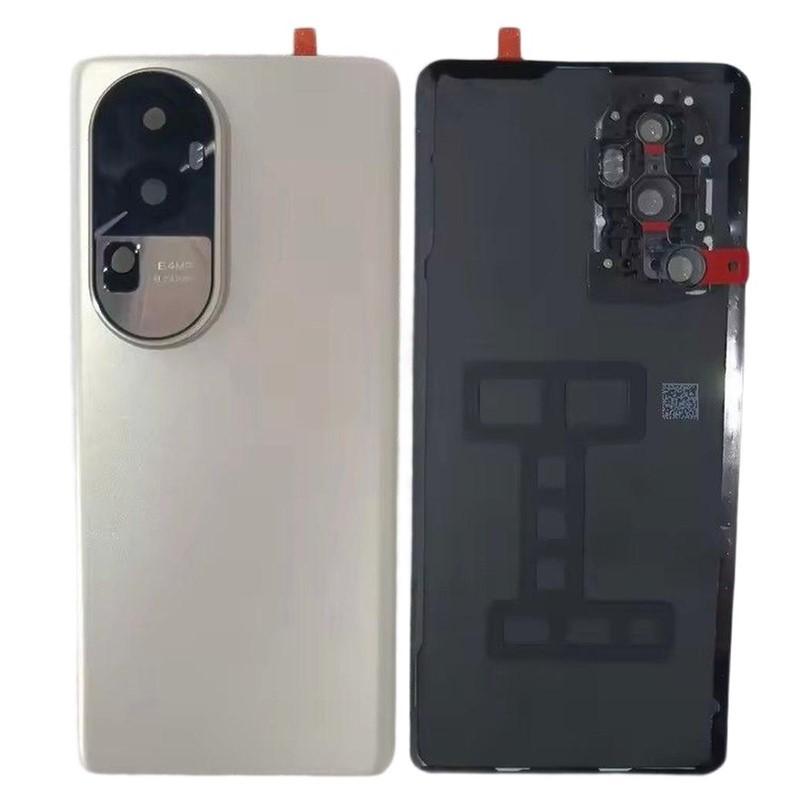 Крышка аккумулятора для OPPO Reno 10 5G (Китай) Задняя крышка PHW Стеклянная задняя панель С заменой объектива камеры Ремонтные детали