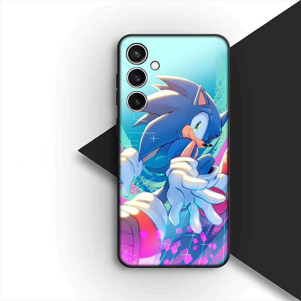 Cover for Samsung Galaxy S20 S22 S21 FE Ultra Plus A07 A17 A15 A16 A25 A57 A37 Casing Phone Case Comics S-Sonics Game Hedgehogs