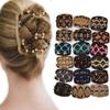 Hair Styling Elastic Beads Hair Clips Bun Holder Hair Clips Claw Vintage Magic Hair Comb  DIY