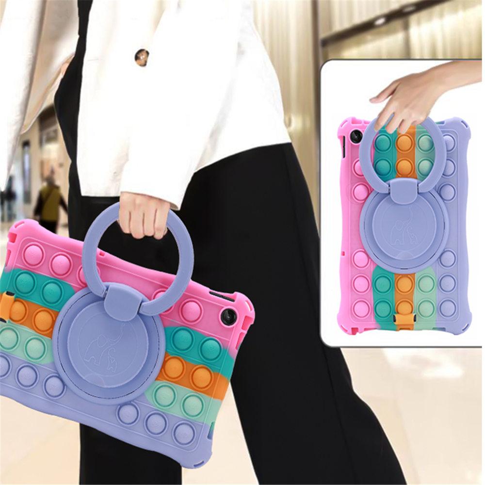 Soft Bubble Kids Case For Lenovo Tab M10 3rd Gen 10.1 TB328FU 2nd TB-X306X X306F X606 128FU 125FU 10.6 Kickstand Tablet Cover