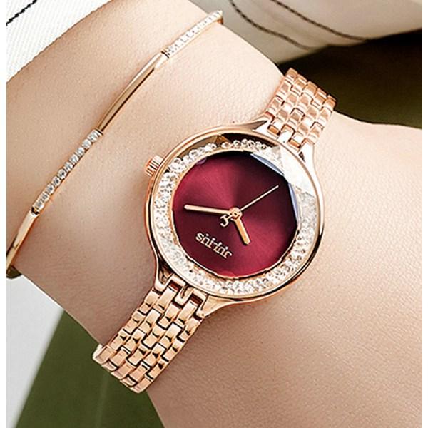 [Julius] Женские металлические часы с металлическим ремешком JA-1272, популярные корейские часы