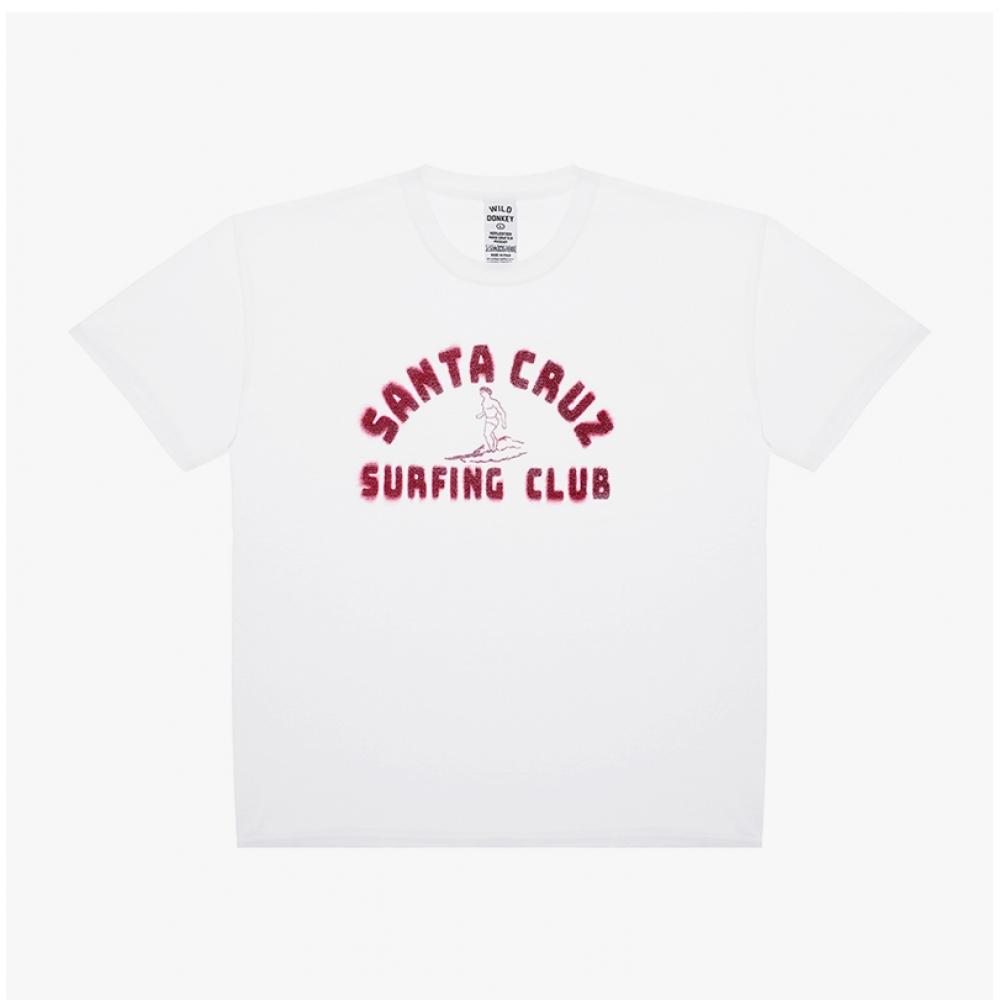 Wilddonkey T футболка Santa Cruz белая
