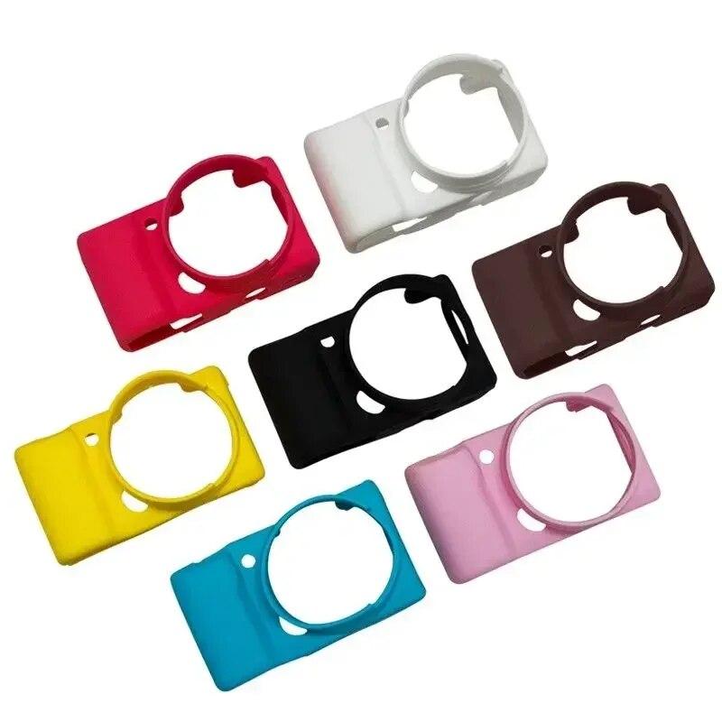 Чехол для Sony Alpha A5100 A5000 A6000 A6100 A6300 A6400, мягкий силиконовый резиновый чехол для камеры, сумка для защиты кожи, защитный корпус